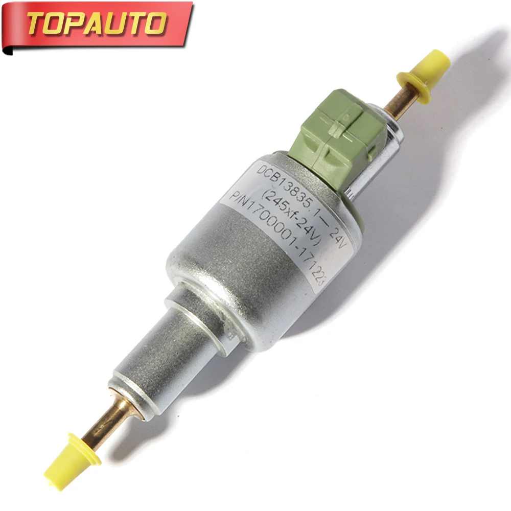 TopAuto 12v 24v Fuel Dosing Pump 65ml Electronic Pulse Metering Pump For Webasto Car Air Diesel Parking Heater For Truck TopAuto 12v 24v Fuel Dosing Pump 65ml Electronic Pulse Metering Pump For Webasto Car Air Diesel Parking Heater For Truck