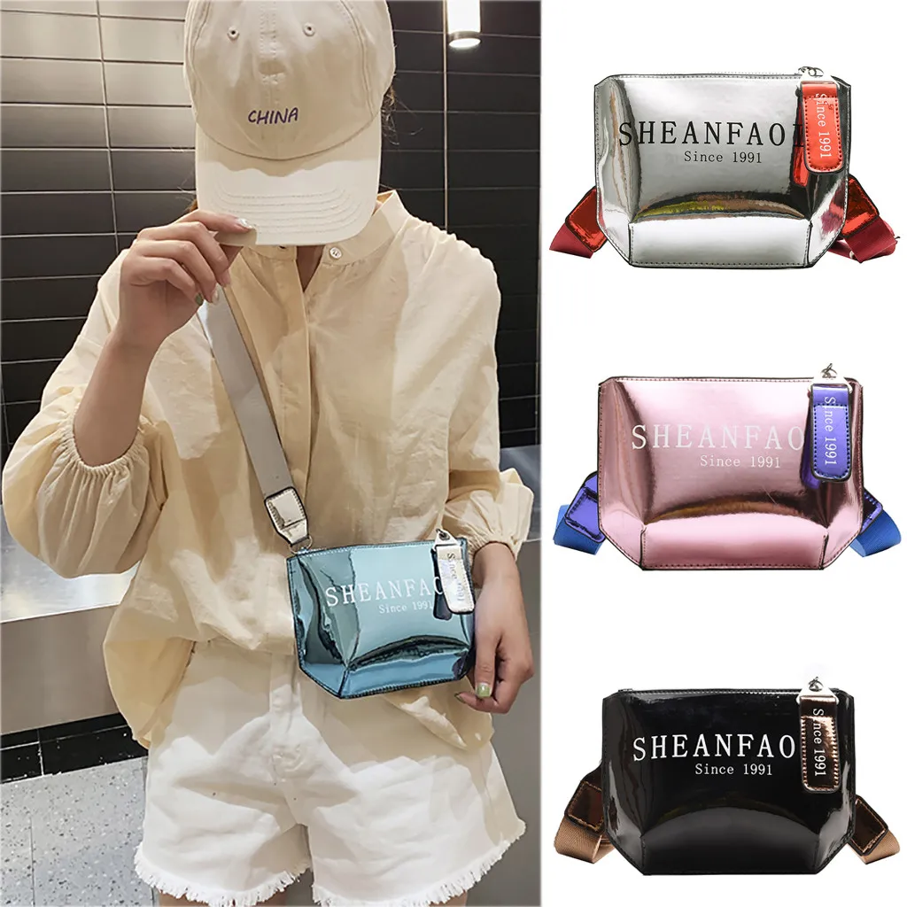 

Women Casual Shoulder Bag Fashion Wild Messenger Bag Chest Bag Pocket #3