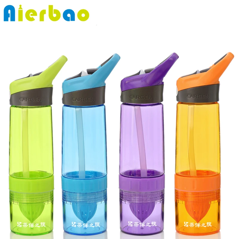 730ml Lemon Juice Drinking Bottle Fruit Water Bottle Infuser Drinkware