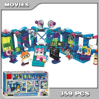 

359pcs Unikitty Dr. Fox Laboratory Robot Helper Prince Puppycorn 11018 Model Building Blocks Toys Bricks Compatible with Lago