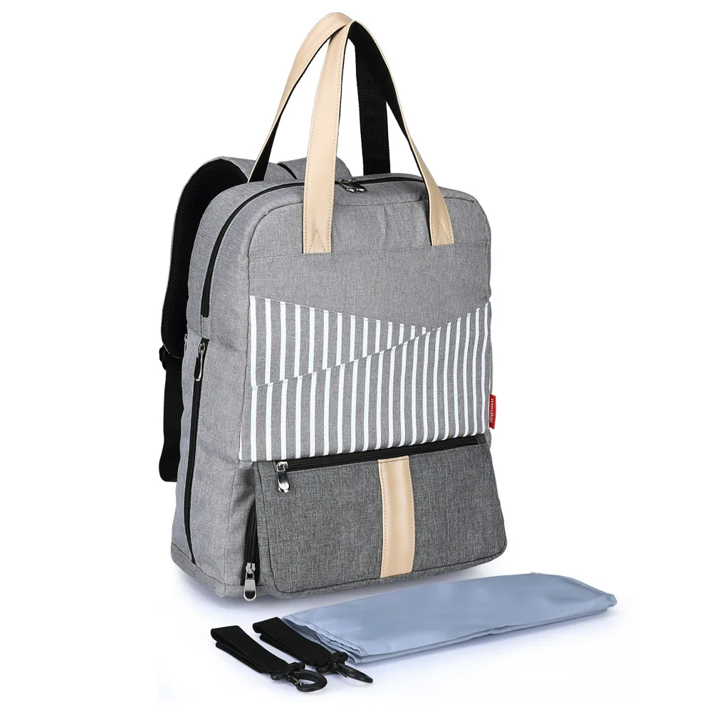 

diaper bag backpack Waterproof mommy travel backpack solid stroller bags for mummy baby care maternity nappy bag