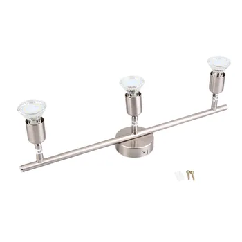 

New Modern Dining Kitchen Restaurant Living Hanging Ceiling Lights Metal Lamps with 3 LED GU10 LED Light Bulbs