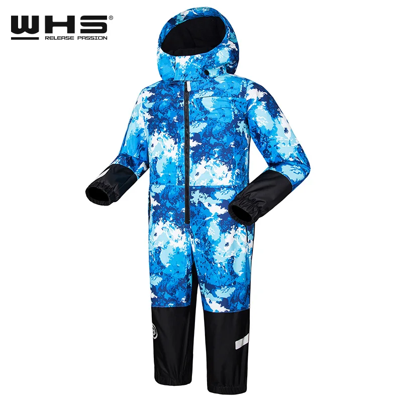 Лыжный костюм WHS для мальчиков и девочек спортивный активного отдыха Детский с