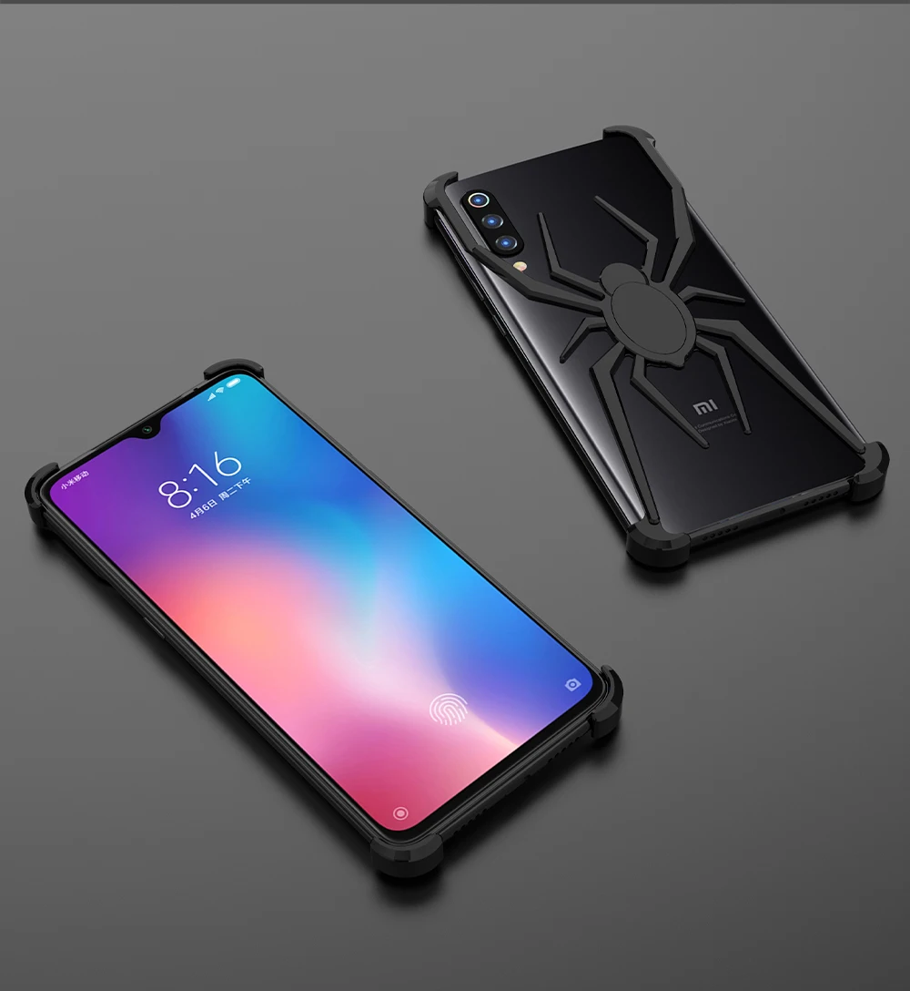 Spider The element stents for Xiaomi Black shark 2 Case Cover for Xiaomi 9 Luxury shockproof Coque