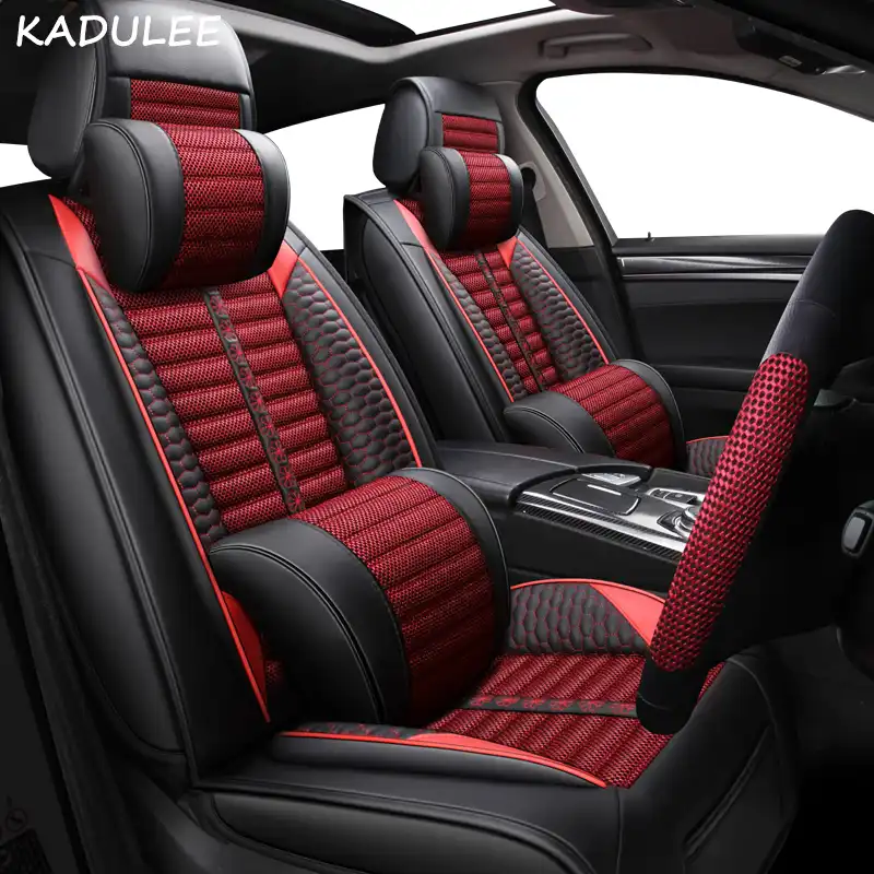 KADULEE car seat cover for kia soul sportage 2018 3 4 cerato k3 ceed