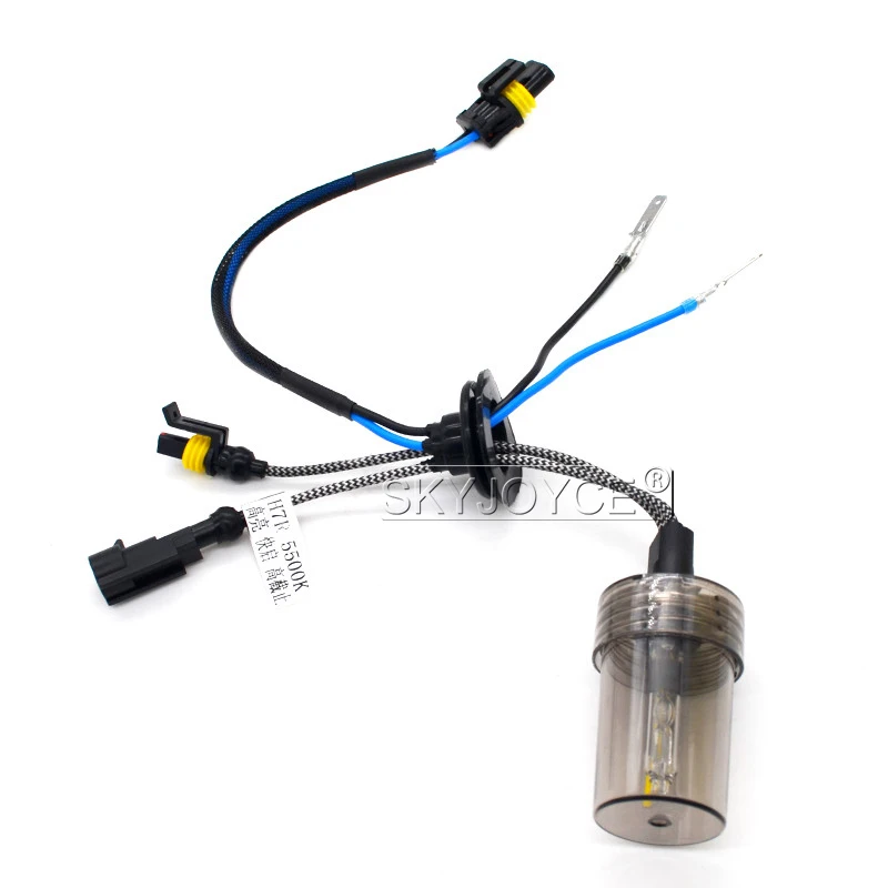 SKYJOYCE Fast Bright 5500K 55W Xenon H7 H1 D2H H7R HID Bulb For 35W 55W Ballast Xenon Kit Car Headlight Bulb H3 HB3 HB4 9012 H11 (2)