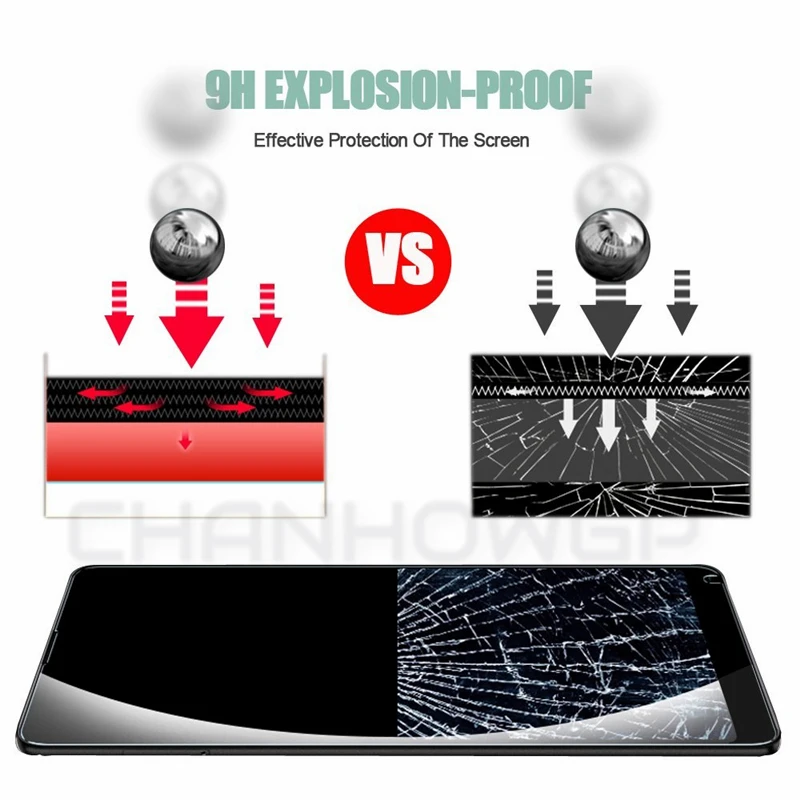 Защитное стекло закаленное 9H для ASUS Pegasus 3 X008 X008D Zenfone 3x008 Asus Max ZC520TL|Защитные стёкла