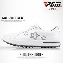 Pgm/Женская легкая обувь для гольфа; женские дышащие кроссовки с круглым вырезом; женские нескользящие кроссовки для гольфа; D0770