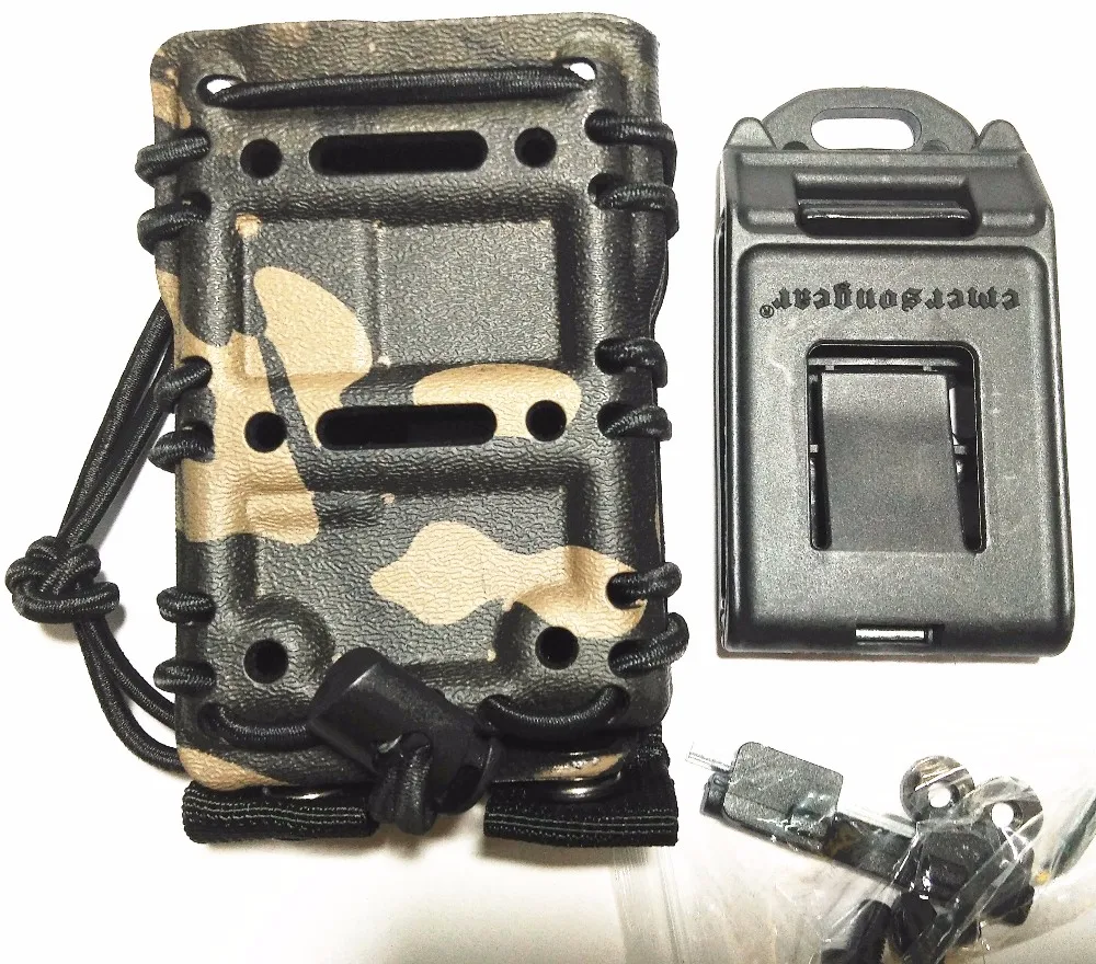 2019NEW EmersonGear G-code Style5.56mm Тактический Магнитный мешочек шнуровка эластичная система загрузки страйкбол военный Журнал чехлы