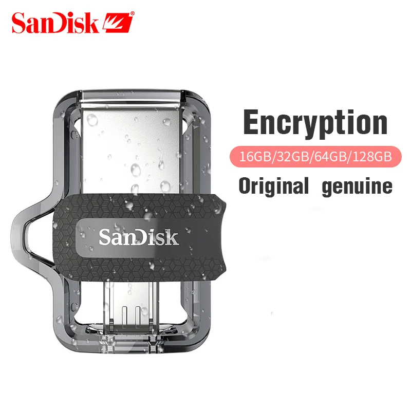 Sandisk Флешка 128 Гб 64 ГБ 32 ГБ 256 Гб OTG USB флеш-накопитель 32 64 128 16 ГБ флеш-накопитель 3,0 USB флешка диск на ключе память для телефона