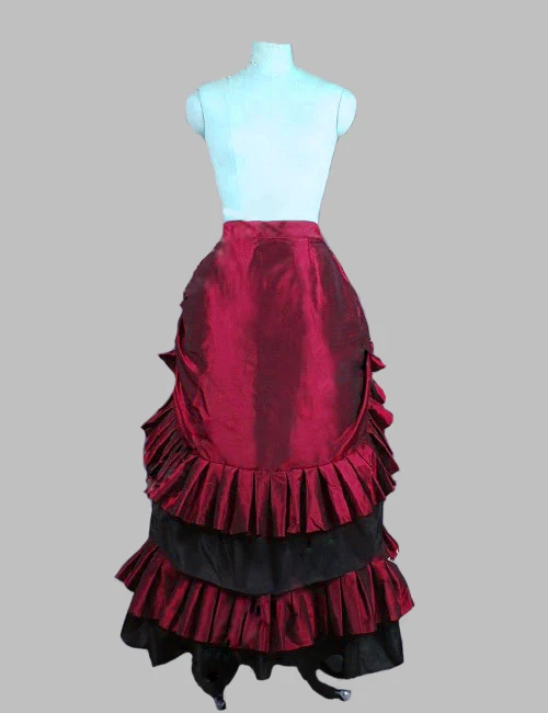 Бордовая плиссированная юбка для прогулок костюм театра|skirt skirt|burgundy pleat skirtcostume