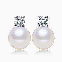 925 пробы, серебряные, модные ювелирные изделия, круглая форма, жемчуг, циркон, серьги-гвоздики для женщин, набор, роскошный бренд, серьги, бижутерия, аксессуары