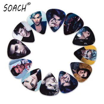 

SOACH 10pcs 3 kinds of thickness new guitar picks bass Handsome male star pictures high quality print Guitar accessories