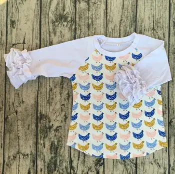 

blank raglan t shirt print chicken photo props thin long sleeve t shirts icing raglan shirts long ruffle sleeve top