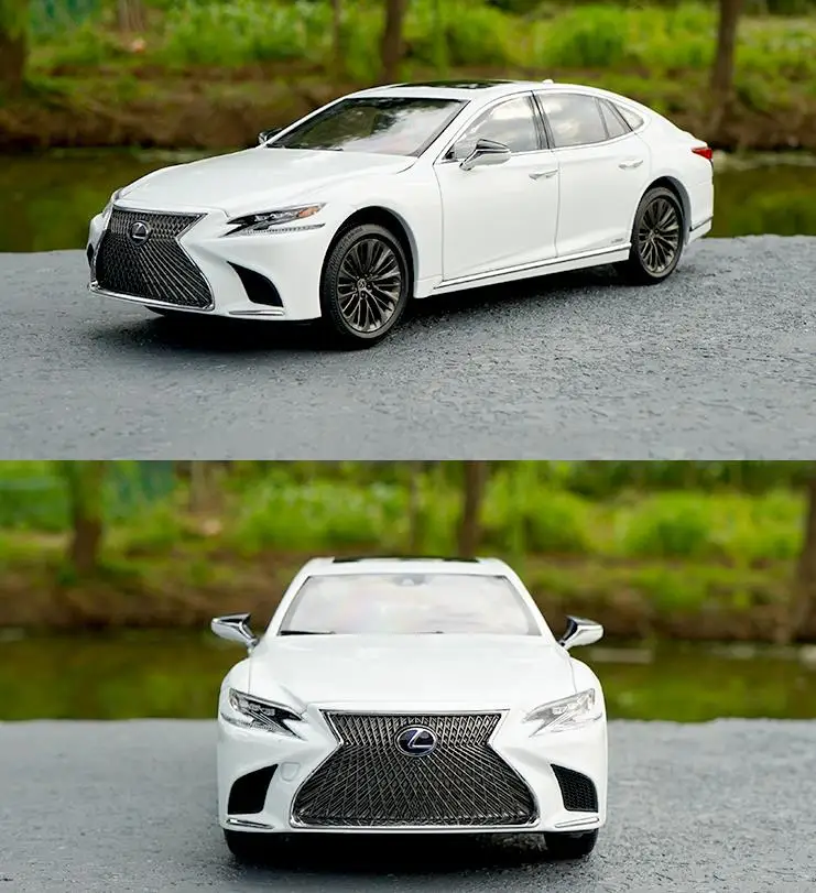 Высокая симуляция LEXUS LS500, усовершенствованная Коллекция Модель 1:18 игрушечных автомобилей из сплава, литая металлическая модель автомобиля