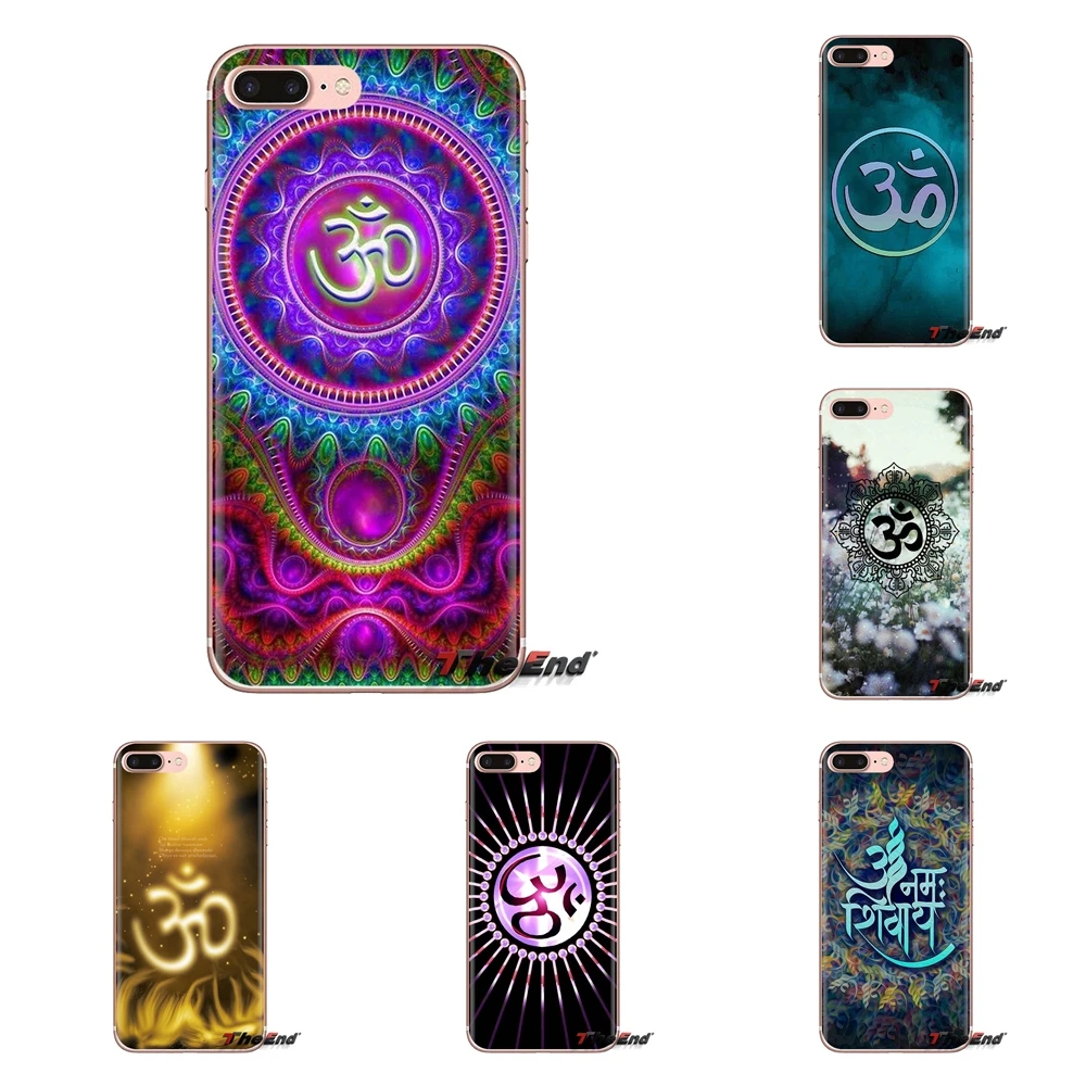 

Soft Transparent Cases Covers For Huawei Mate Honor 4C 5C 5X 6X 7 7A 7C 8 9 10 8C 8X 20 Lite Pro Aum Om Symbol Yoga Print