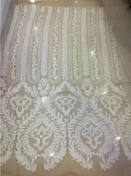

best quality Cyndi-688-85 embroidered African Tulle Lace Fabric African French Lace Fabric with embroidery