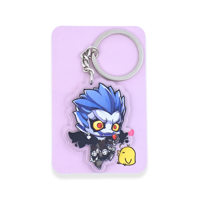 Брелок для ключей из мультфильма смерти Chians Chibi Yu Gi Oh милый двухсторонний