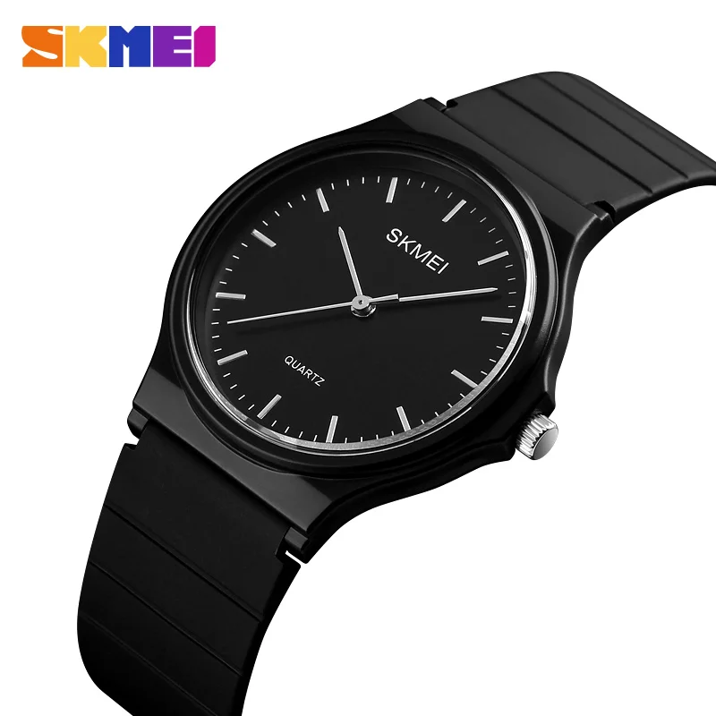 

SKMEI Luxury Quartz 2018 Fashion Women Quartz Watches Casual Dress Girls Wristwatches PU Waterproof Ladies Watch