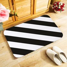 Маленький размер, 40x60 см наружный входной напольный коврик для спальни кухня Холл коврик антискользящий коврик для двери утепленные, фланелевые 150 г/шт