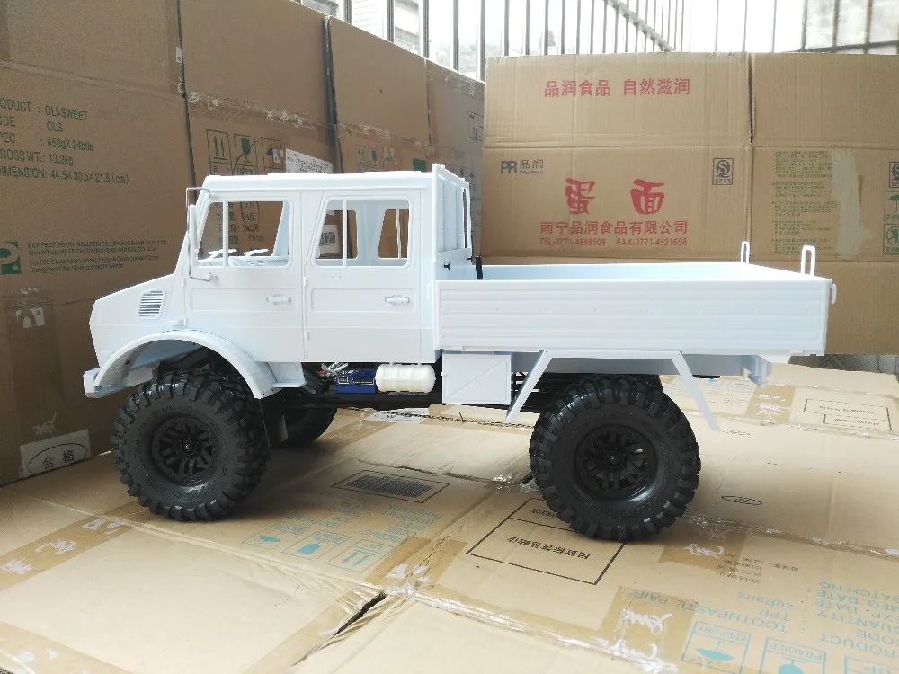 1/10 Unni monk BENZ Неокрашенный Комплект деталей тела для Jraxxas T4 TRX4 Defender D110 Land Rover Rock гусеничный корпус осевой AX90046