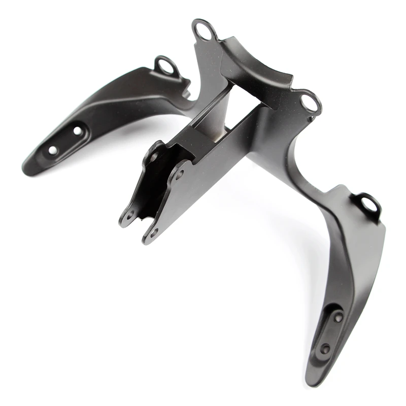 Черный обтекатель остающийся кронштейн Cowling фара для Yamaha YZF R1 2001 2002 верхняя
