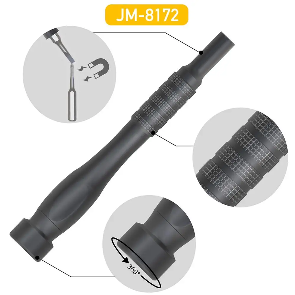 Набор прецизионных отверток 69 в 1 Магнитная отвертка для iPhone samsung xiaomi Phone Tablet Watch Repair Tools Kit JM8172