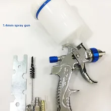 601 HVLP пистолет-распылитель 1,4 мм стальной распылитель для краски Профессиональный Аэрограф-распылитель для окрашивания автомобилей