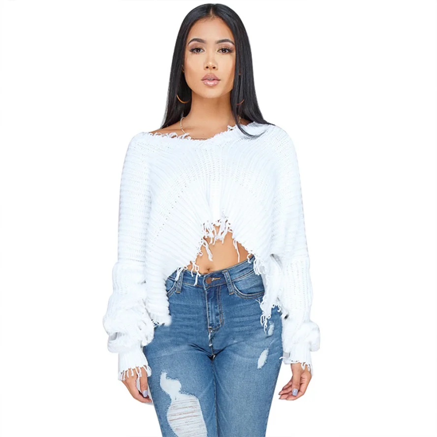 

Joiekuno camisas blusas femininas elegante 2019 Autumn Full Sleeve Women Cashmere Tops bodycon Solid V neck Modis Sweater ZS035