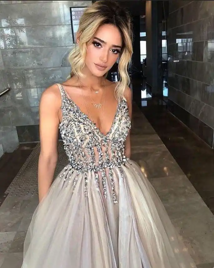 Sexy long cocktail dresses