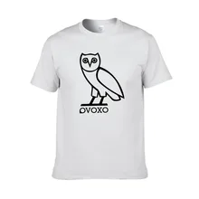 Ovoxo Owl Printed Short Sleeve Men Shirt 2018 New Arrival Summer Cotton O-neck Tops Men Casual tshirt Candy Color T-shirt Tee