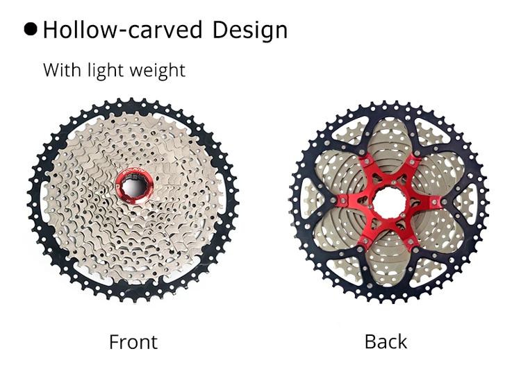 Кассета для горного велосипеда Bolany, 11 скоростей, 50 т, стальной маховик для велосипеда, более доступная, чем sunracing 11