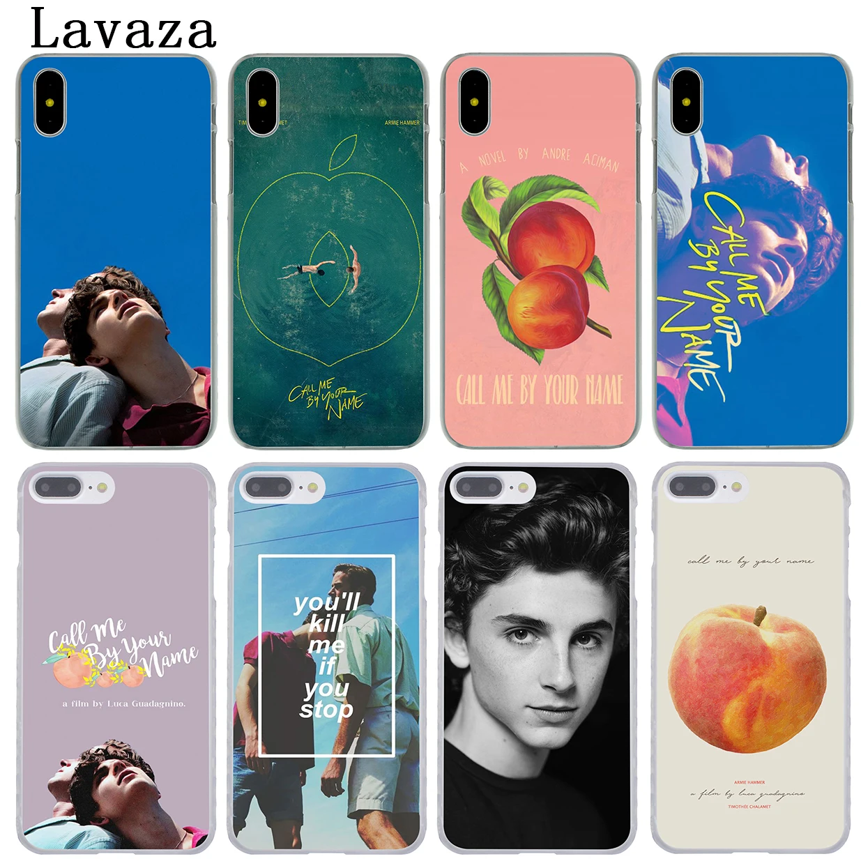 Твердый чехол для телефона Lavaza Call Me по вашему имени iPhone XR X 11 Pro XS Max 7 8 6 6S 5 5S SE 4S 4