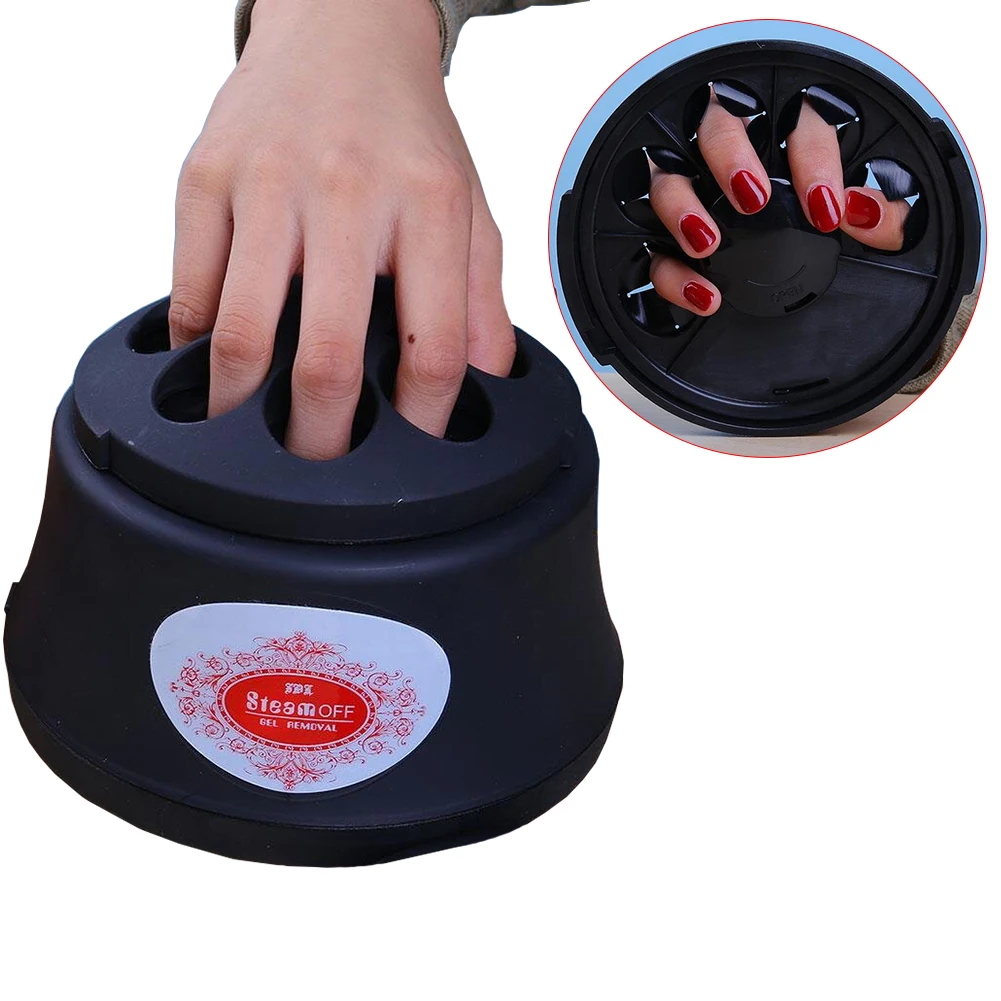 

Personal Care Nail Care Nail Polish Remover Kits Treatment Electric Steam Quick Remove Nail Polish Machine US Plug