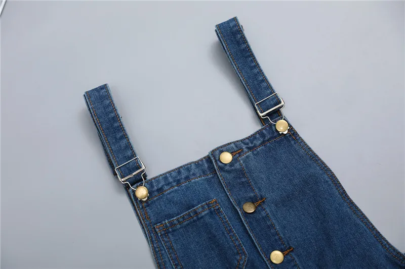 Сезон: весна–лето стильные джинсовые комбинезоны для женщин; Большие размеры 5XL свободные длинные джинсы комбинезон комбинезоны