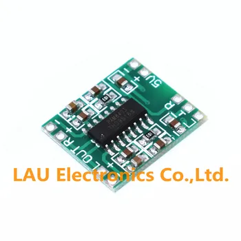 

Y22 20PCS PAM8403 Super mini digital amplifier board 2 * 3W Class D digital amplifier board efficient 2.5 to 5V USB power supply