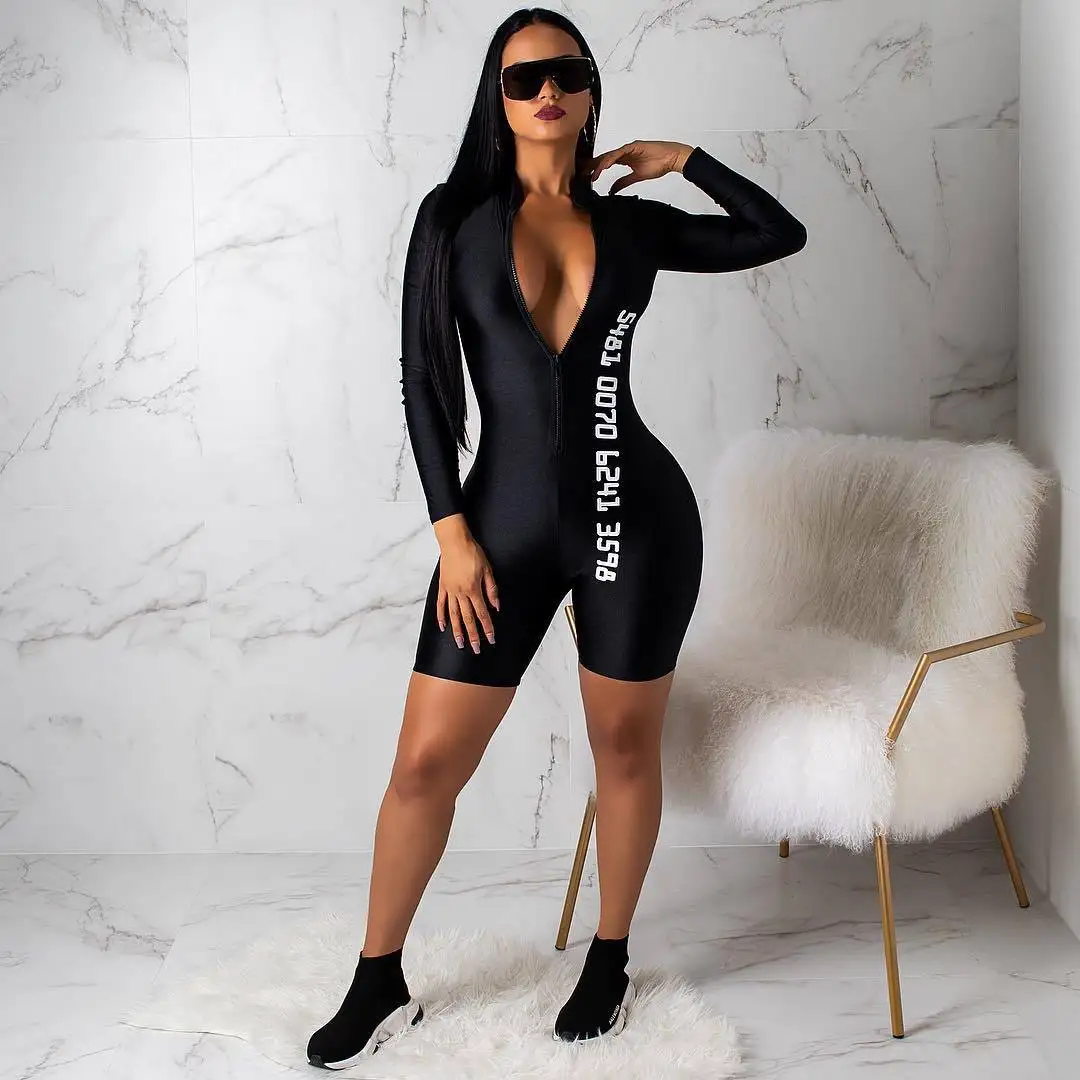 

Kaguster Women Jumpsuit Streetwear Sweatpants Knee Length Punk Casual Pantalones Mujer Cintura Alta Joggers Leather Pants