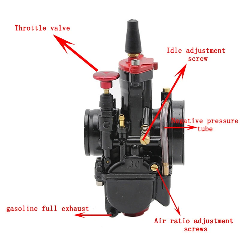 ZSDTRP качество 21 24 26 28 30 32 34 мм Универсальный Mikuni Maikuni PWK карбюратор части скутеры с силовой струей Мотоцикл ATV