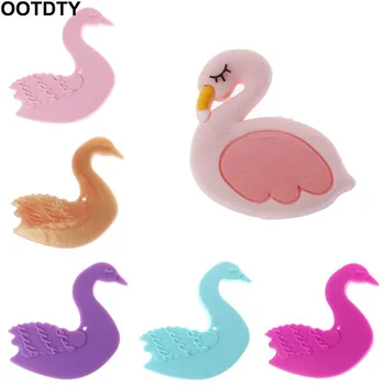 

Baby Teether Swan Cute Cartoon Food Grade Silicone BPA Free Newborn Teething Grind Teeth Oral Care Decoration Jewelry Necklace