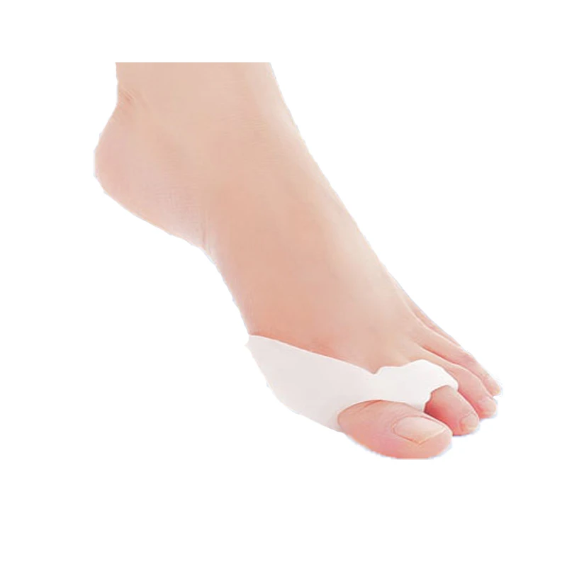 Almofadas de Gel Separadores de Espaçador Alinhamento Silicone Foot Pain Relief Hálux Valgo Órtese Joanete Straightener Splint Grande Toe 25 Par 2 Almofadas de Gel Toe Separadores de Espaçador
