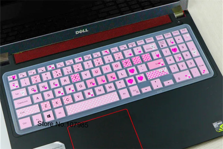 15 6 дюймовая Защитная крышка для клавиатуры ноутбука Dell Inspiron 7000 игровая 7510 7559 7577