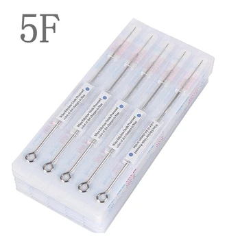 

YILONG Box Of 50PCS 5F Premade Sterilized Tattoo Needles Supply With Disinfection Tablet