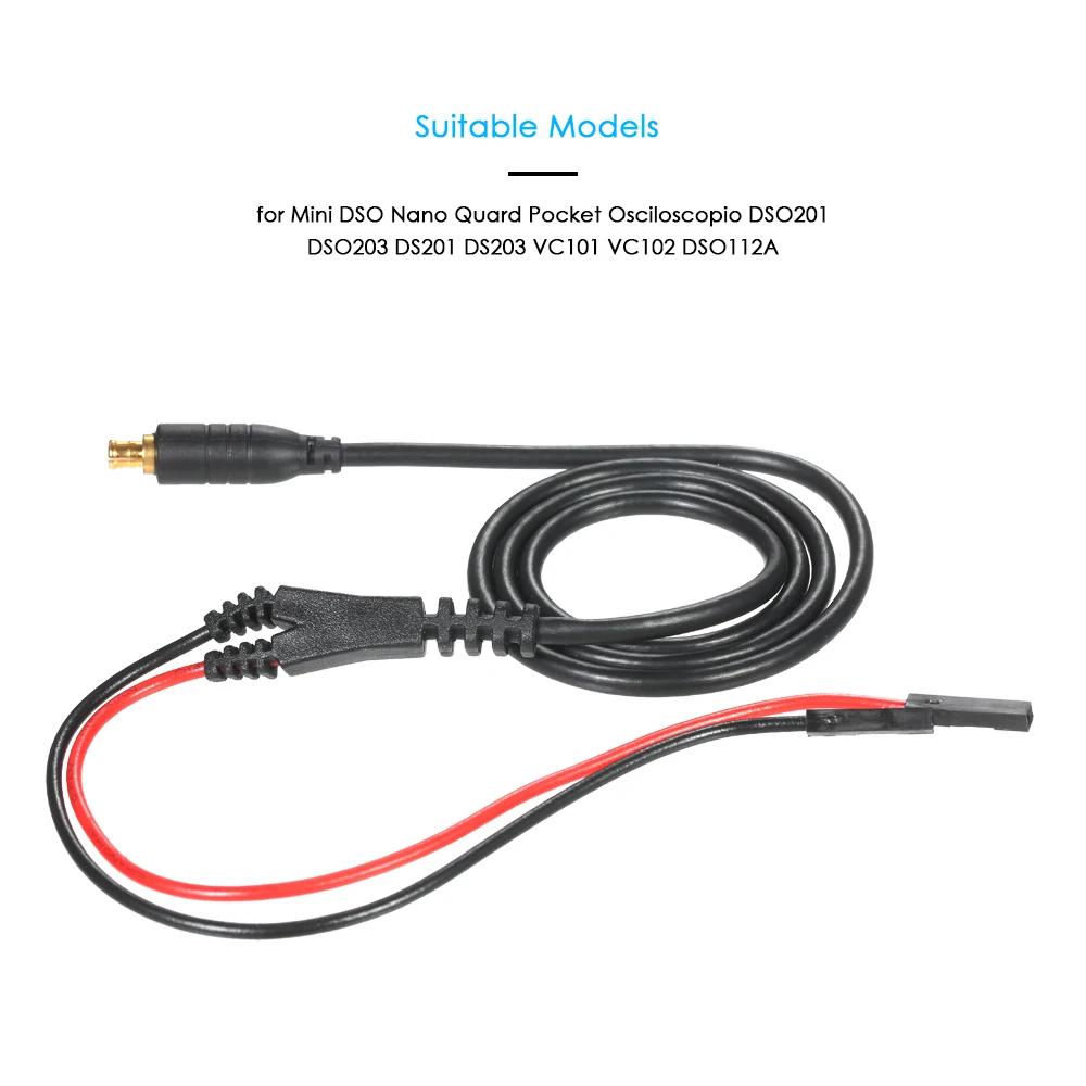 

Digital Oscilloscope Probe MCX Replaceable Test Hook Probes Cable osciloscopio for Mini DSO Nano Quard DSO201 DSO203