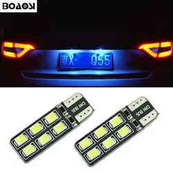 2x T10 SMD 2835 автомобилей Светодиодный номерных знаков авто Canbus Свет W5W 168 194 192 для mazda 3 Axela mazda 6 mazda cx-5 ATENZA