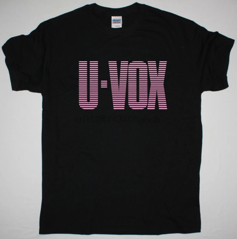 ULTRAVOX U-VOX новая волна SYNTHPOP ART ROCK THE HUMAN LEAGUE черная футболка |