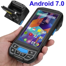 Промышленный Прочный ручной сборщик данных беспроводной 4G мобильный терминал данных 1D штрих-код/2D qr-код сканер Android КПК устройство
