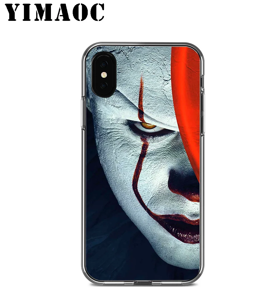 YIMAOC клоун ужас это мягкий силиконовый чехол для Apple Iphone 11 Pro Xr Xs Max X 10 8 Plus 7 6S 6 Plus SE 5S 5 7Plus 8 Plus