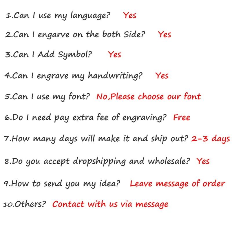 

Link for Engrave & Printing