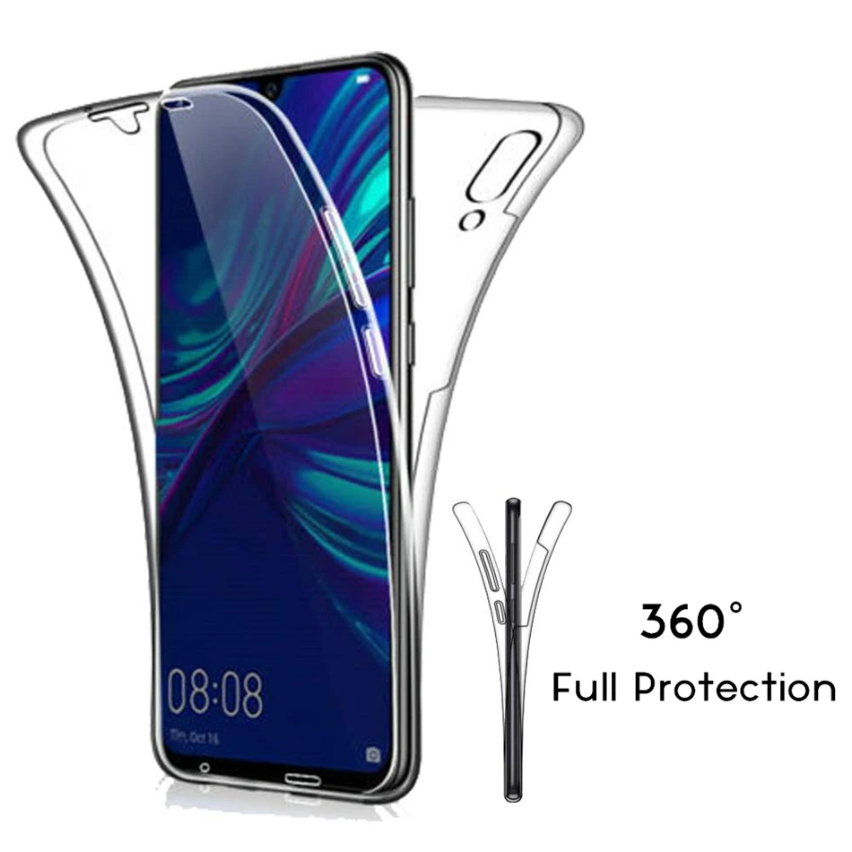 Luxury Soft 360 Full Cover for Huawei P30 P20 P10 P9 Lite Mate 20 10 Pro P Smart 2019 Case Crystal Clear Silicone TPU Gel Cover