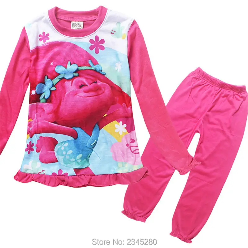 For Girls Clothes Trolls Pyjamas Kids Girl Clothing Sets Christmas Costumes Children Suit For The New Year Sleepwear Teenage 11